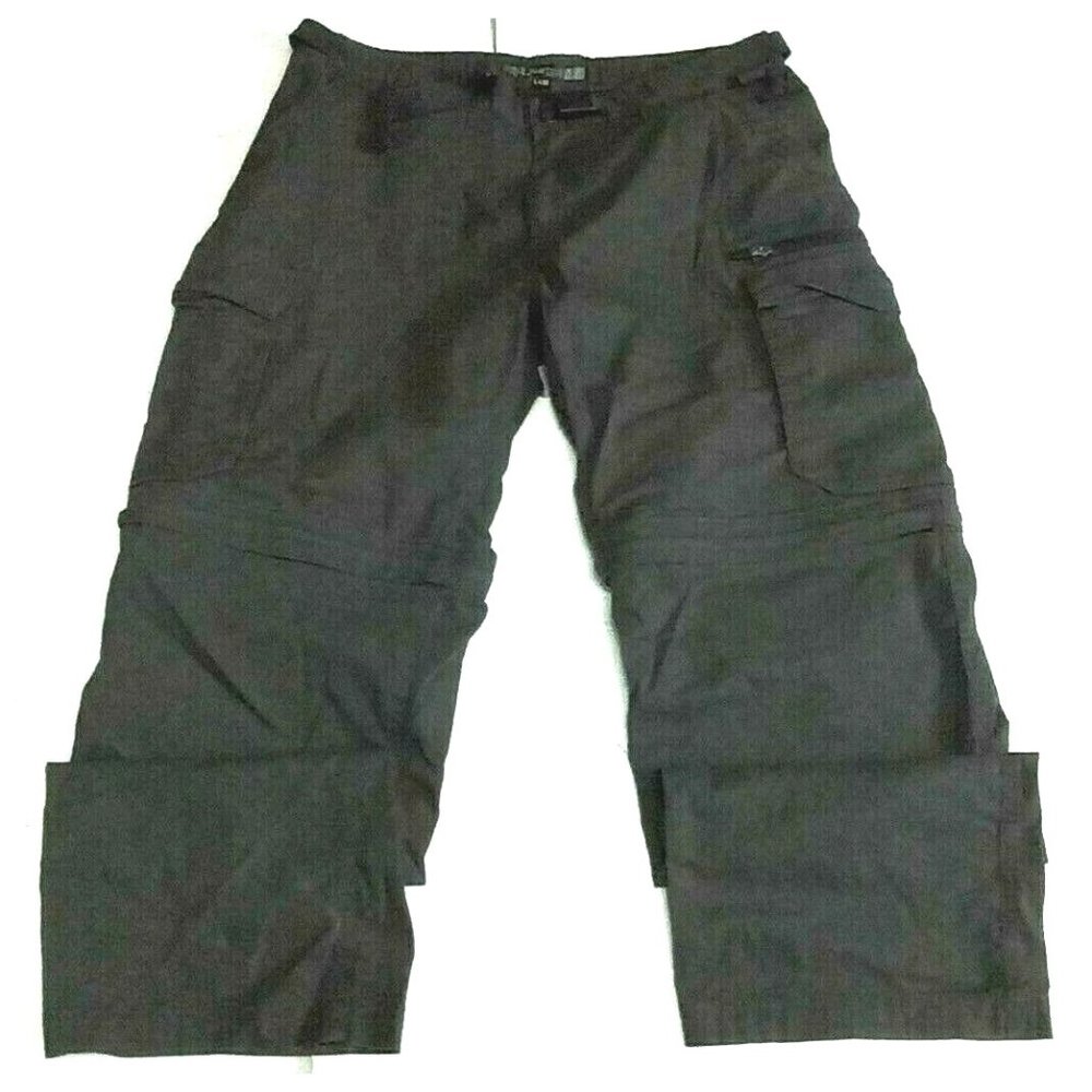 BC Clothing Mens L x 30" Convertible Cargo Shorts